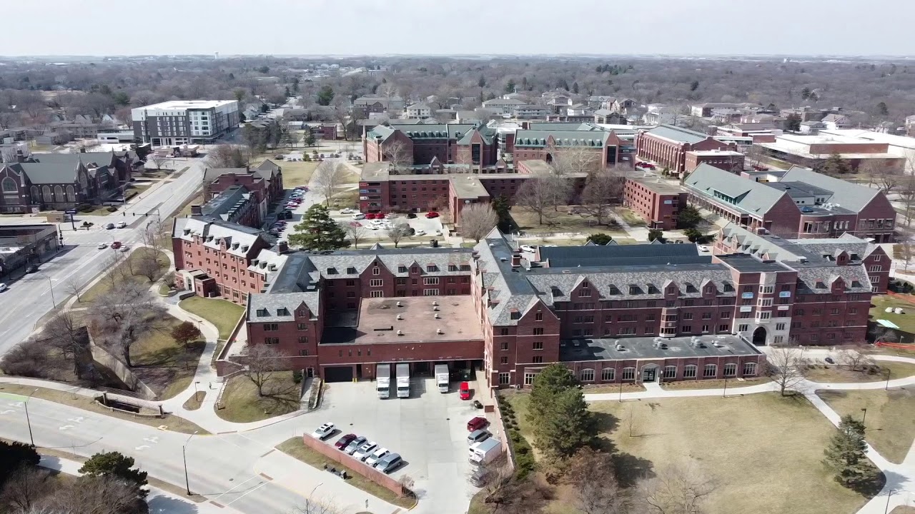 Iowa State University Drone Shot