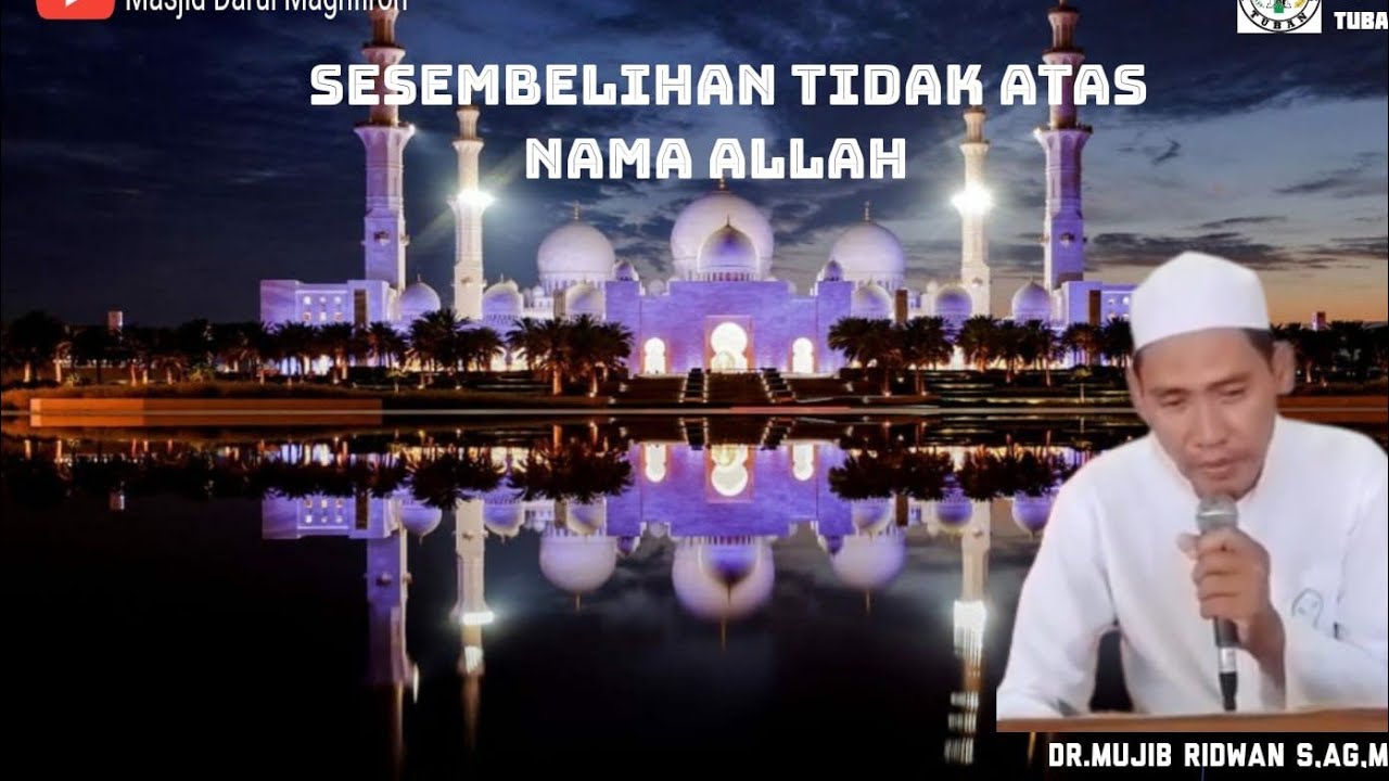 sesembelihan tidak atas nama allah (kajian ramadhan)
