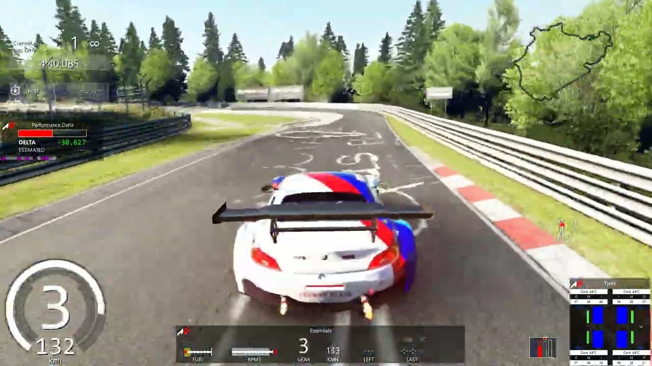 Assetto Corsa Nordschleife BMW Z4 GT3