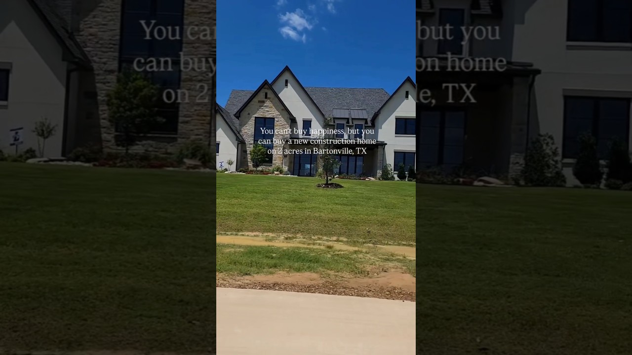 2 Acre Luxury homes in Bartonville, TX 🐎 #bartonvilletx #argyletx #movingtotexas #movingtodallas