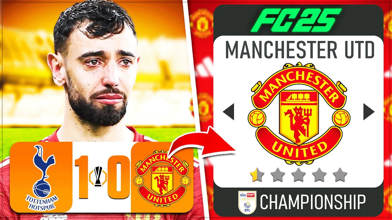 DISTRUGGO E RICOSTRUISCO UN MANCHESTER UNITED IN CONDIZIONI IMBARAZZANTI DOPO LA SCONFITTA IN EUROPA