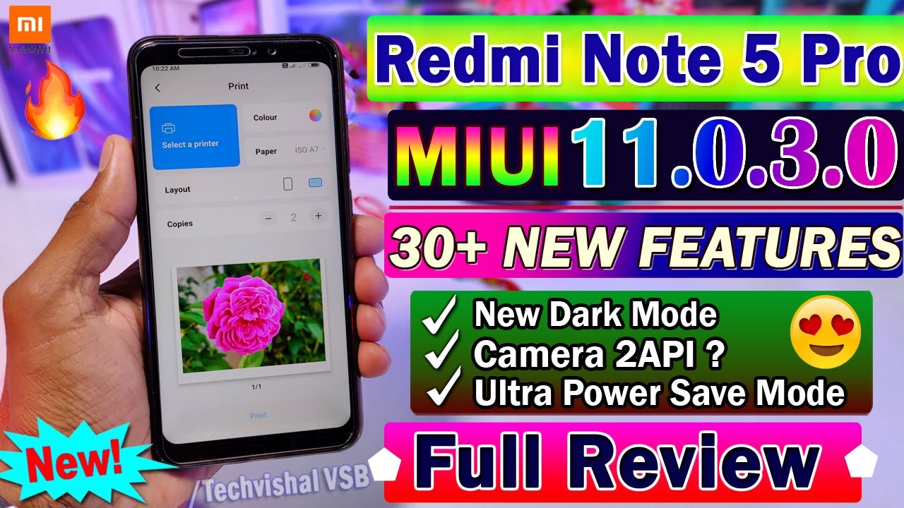 Redmi Note 5 Pro MIUI 11.0.3.0 Stable Update | 30+ New TOP Features | MIUI 11 Redmi Note 5 Pro