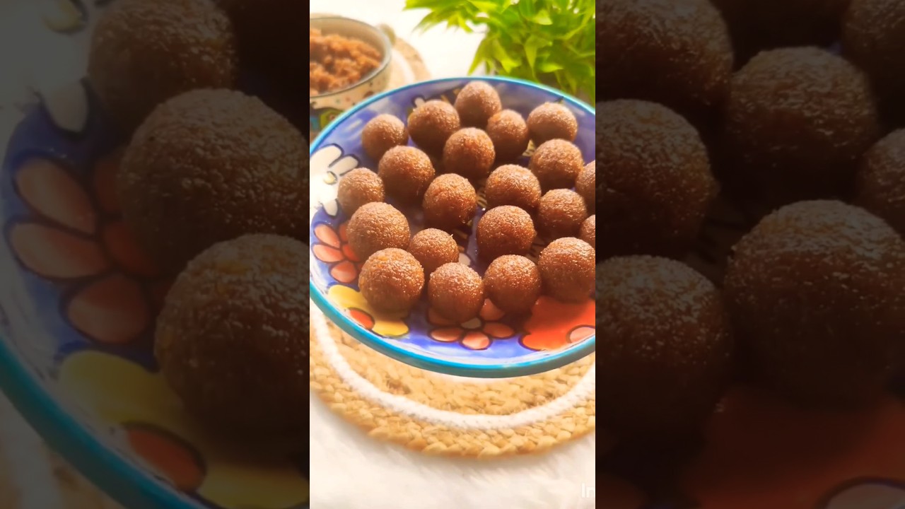 Coconut Laddu With Jaggery &hearts;️&hearts;️ Gurer Narkel Naru 😋😋