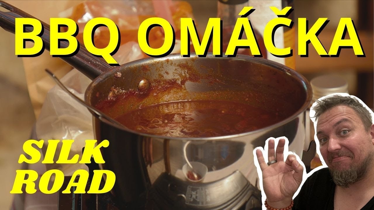 Skvělá a výrazná domácí BBQ OMÁČKA SILK ROAD