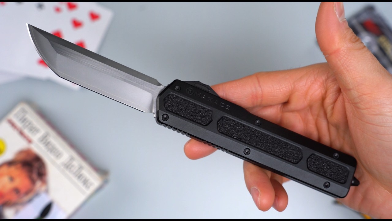 Нож Maxace/Tag Neptune S/E Stonewashed сталь SLD-Magic рукоять Black Aluminum