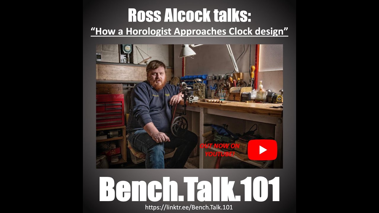 Bench.Talk.101 Ross Alcock talks: 