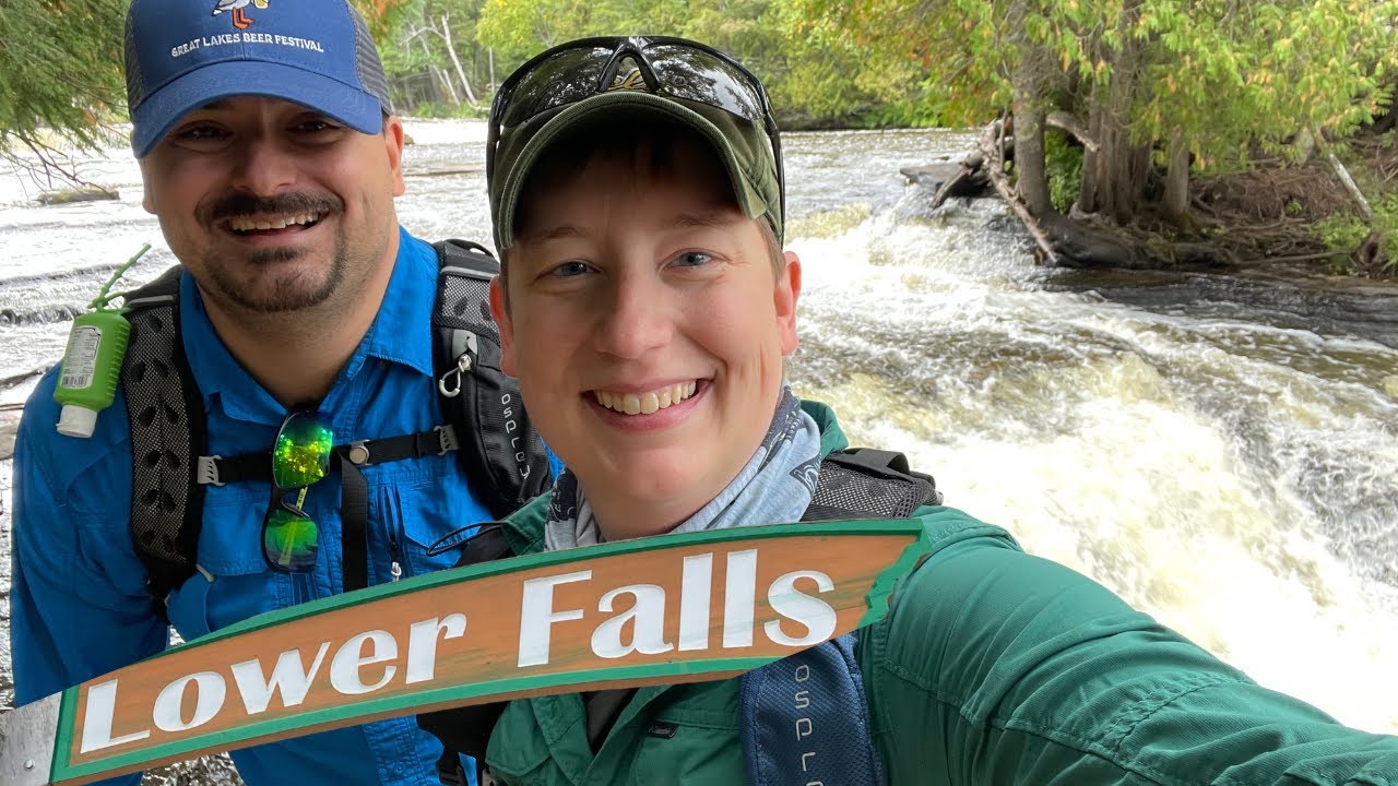 Tahquamenon Falls - Lower falls hike