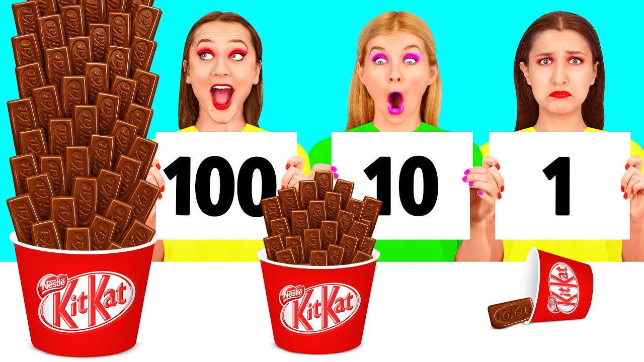La Sfida 100 Strati di Cibo | Momenti Divertenti