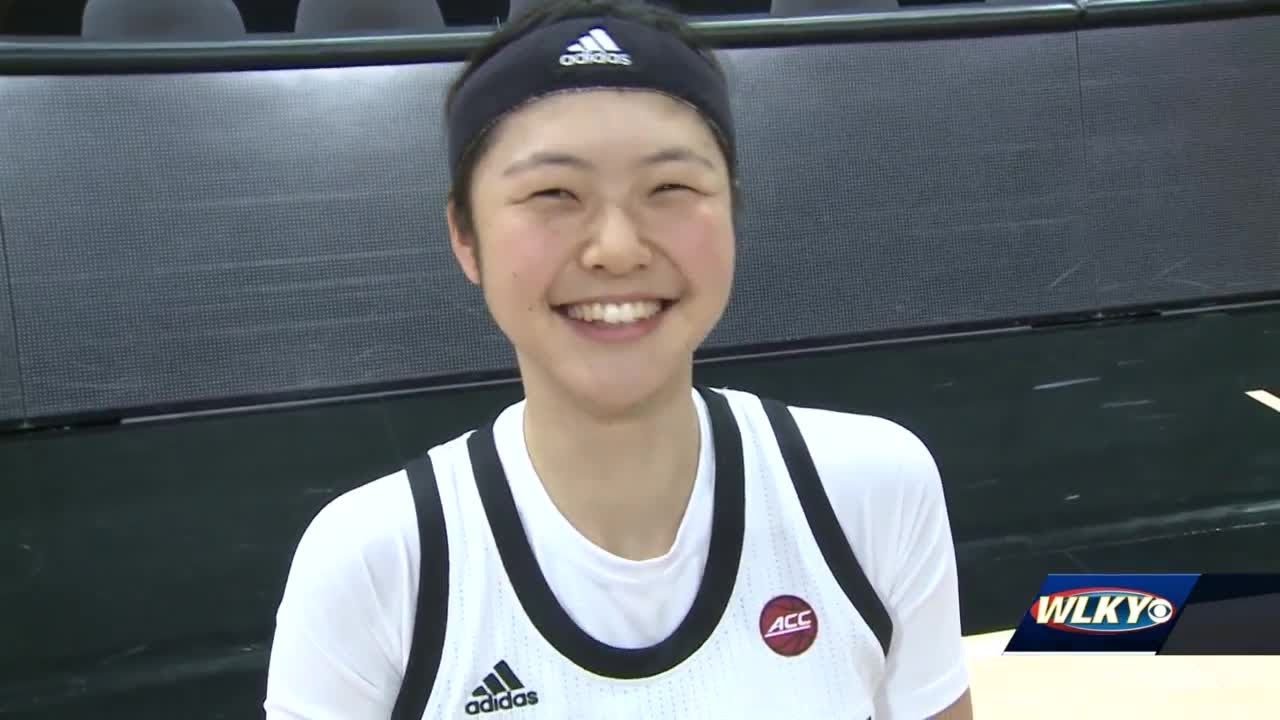 Louisville guard adjusting to life in United States