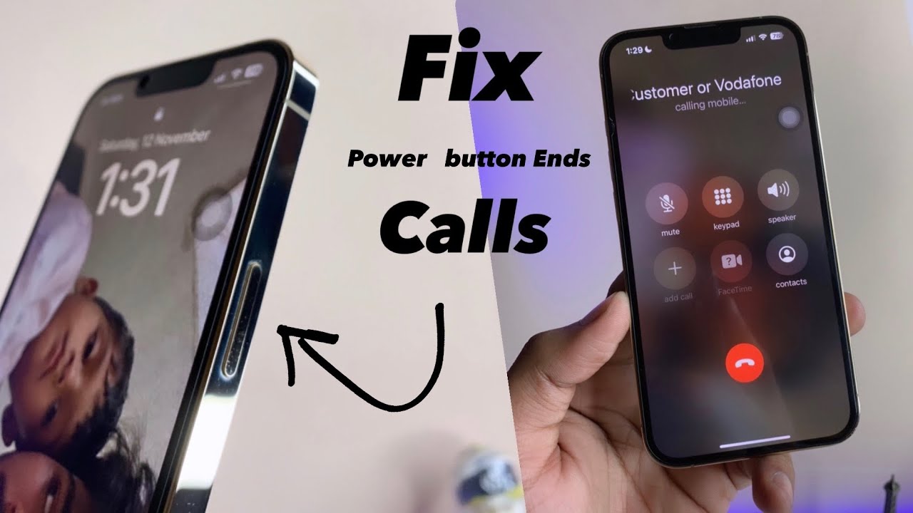 How to fix - Power button Ends Calls || iPhone automatic call cut problem