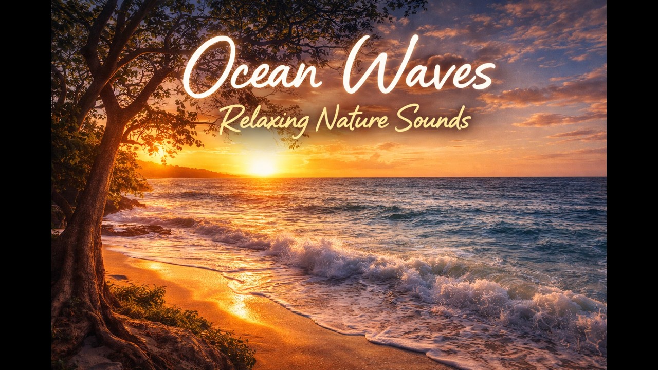 Relaxing Ocean Waves 🌊 Sea Sounds for Sleep (No Music)
