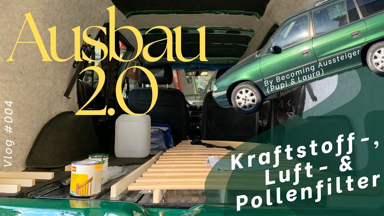 Ausbau 2.0 I Kraftstofffilter & Verwirrung I Opel Astra F Caravan I Vlog #004