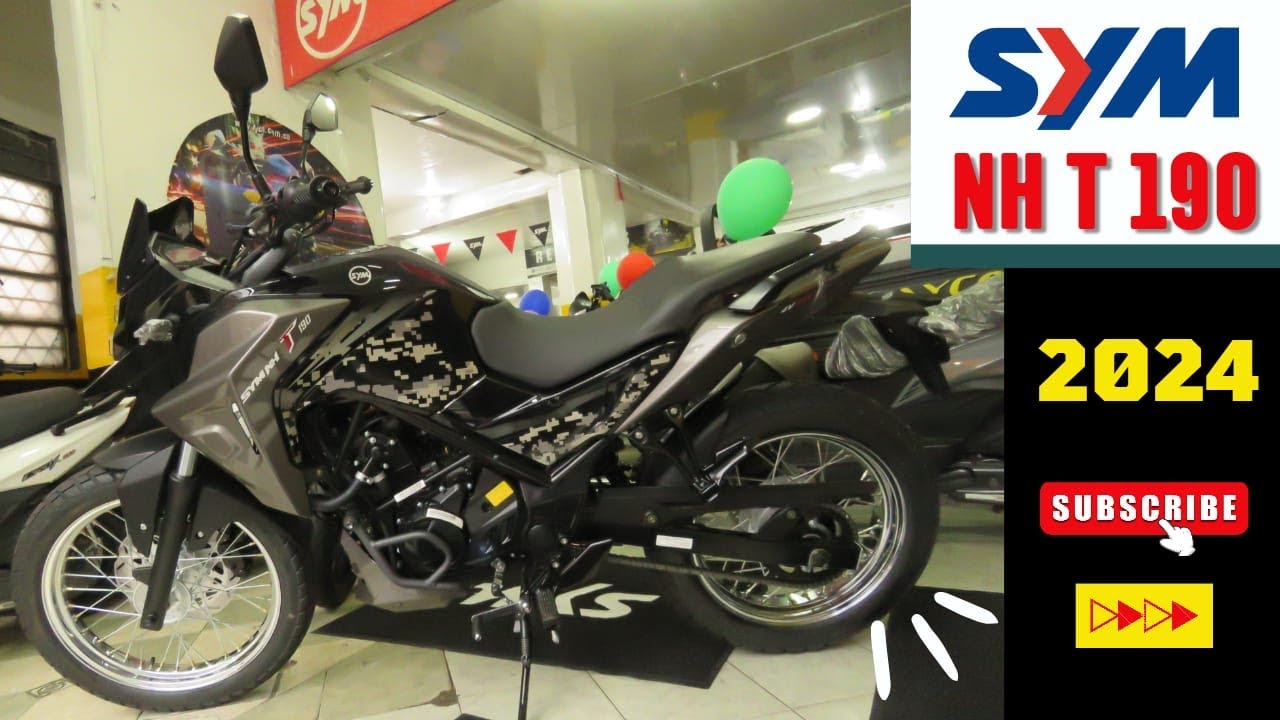 🔴SYM NH T190 2024/Ficha técnica/Precio/Descripción general #sym #motoaventura