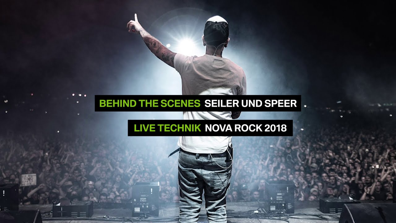 Seiler und Speer Technik Interview beim Novarock - FOH Roman und Monitortechniker Dan
