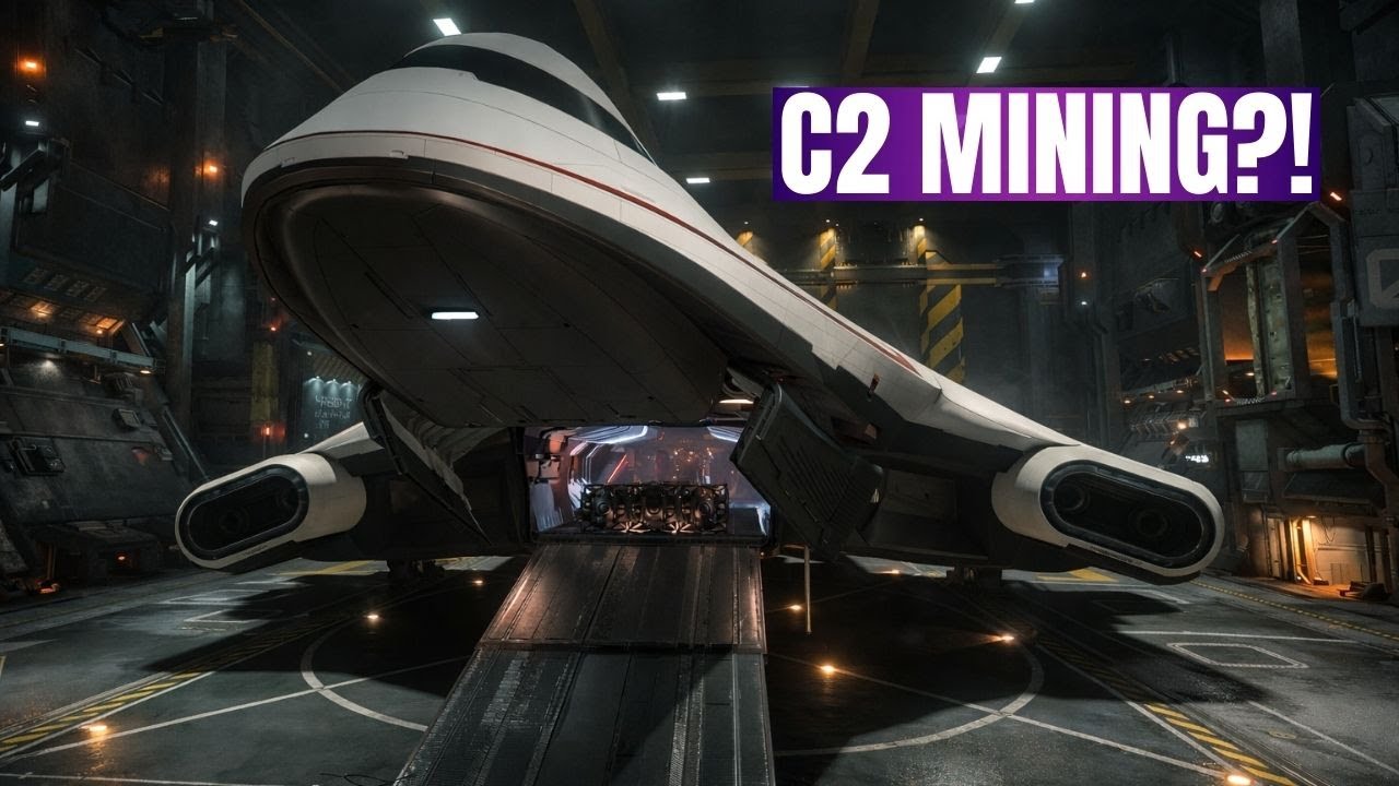 Star Citizen ★ Mit der Hercules C2 minern? Ich habe es getestet!