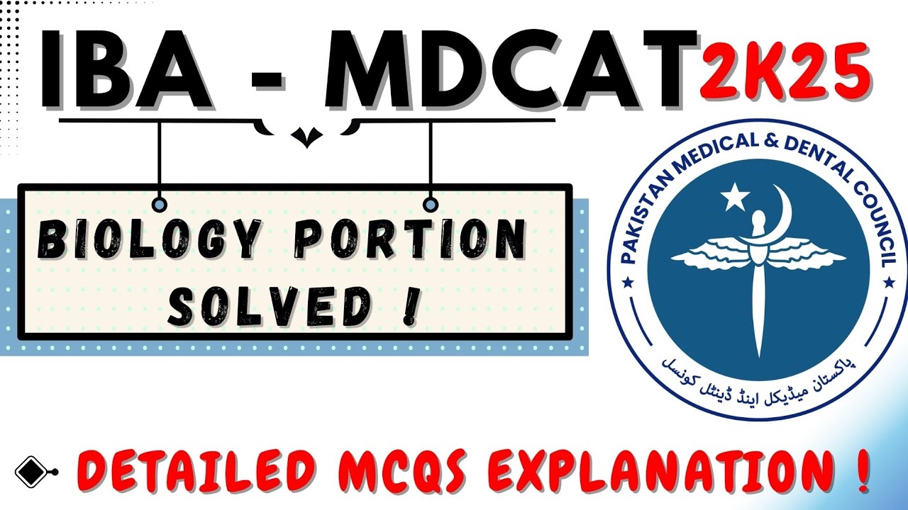 SINDH MDCAT 2025 Solved Paper