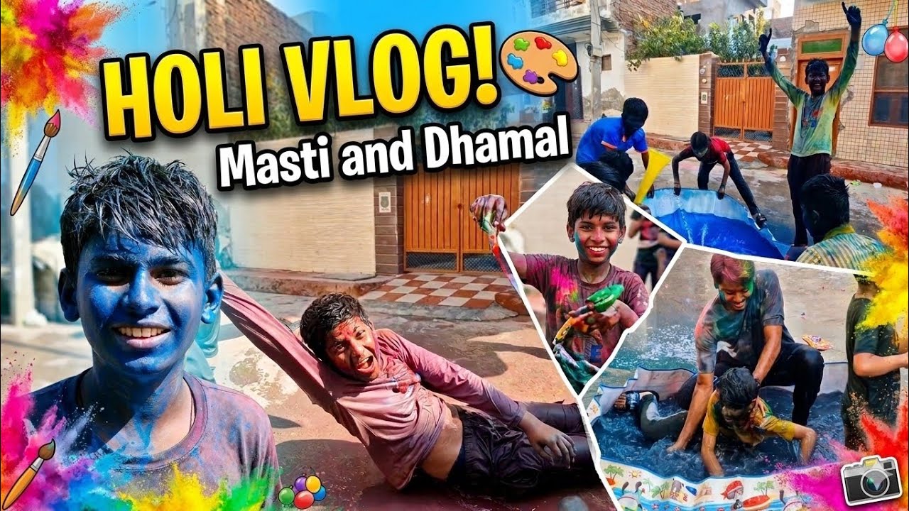 Story Vibes कमेटी की Holi🎊 | Holi Vlog Masti & Dhamal🤯 | Holi Vlog 2026