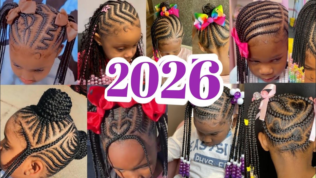 🔥🔥50+ Cute Adorable Kids Hairstyles // Hottest Trending Braids Your Child Should Rock.