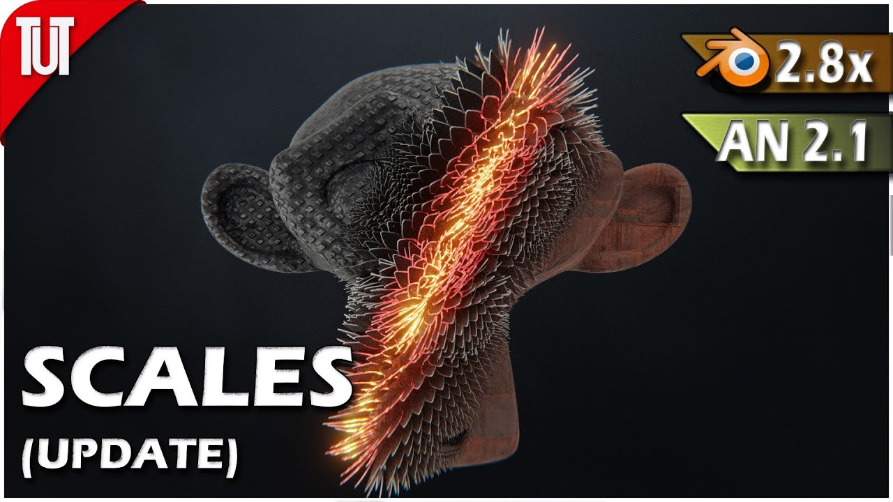 [020] Blender 2.80 - Scales Transform [Animation Nodes]