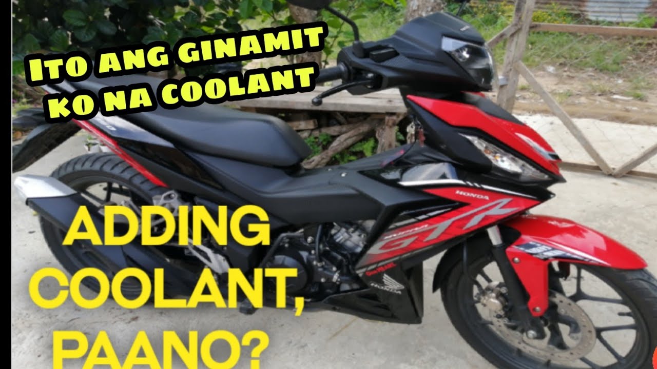 HONDA SUPRA GTR 150|ADDING COOLANT