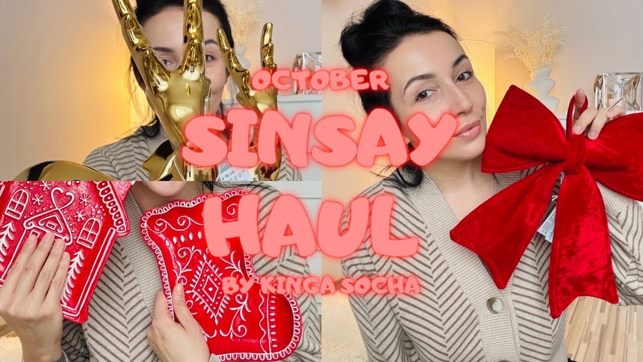 SINSAY HAUL ŚWIĄTECZNY! ♥️