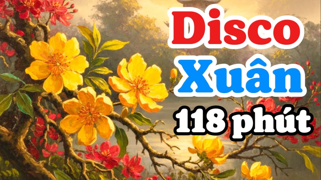 🎵 Disco Xuân 2 tiếng cho chị em vừa dọn nhà đón Tết vừa nghe nhạc rộn ràng