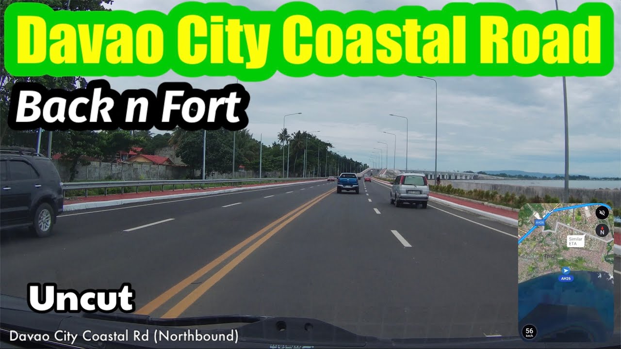 Davao City Coastal Road Full Driving Tour Back And Fort