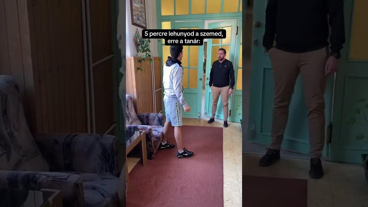 5 percre lehunyod a szemed, erre a tan&aacute;r