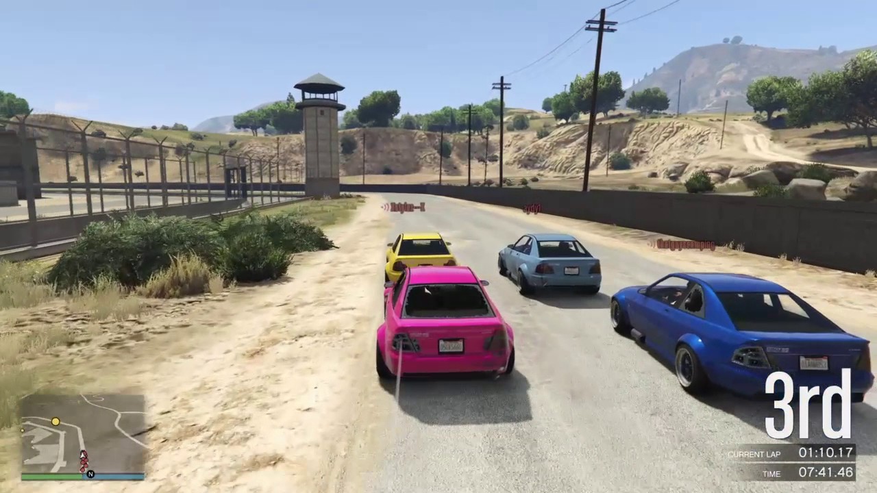 PRA - GTAVPL - Race 5 - Prison Speedway