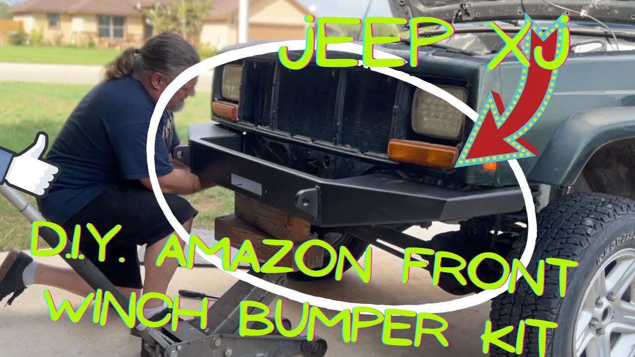 DIY Front Bumper Kit for Jeep XJ from Amazon