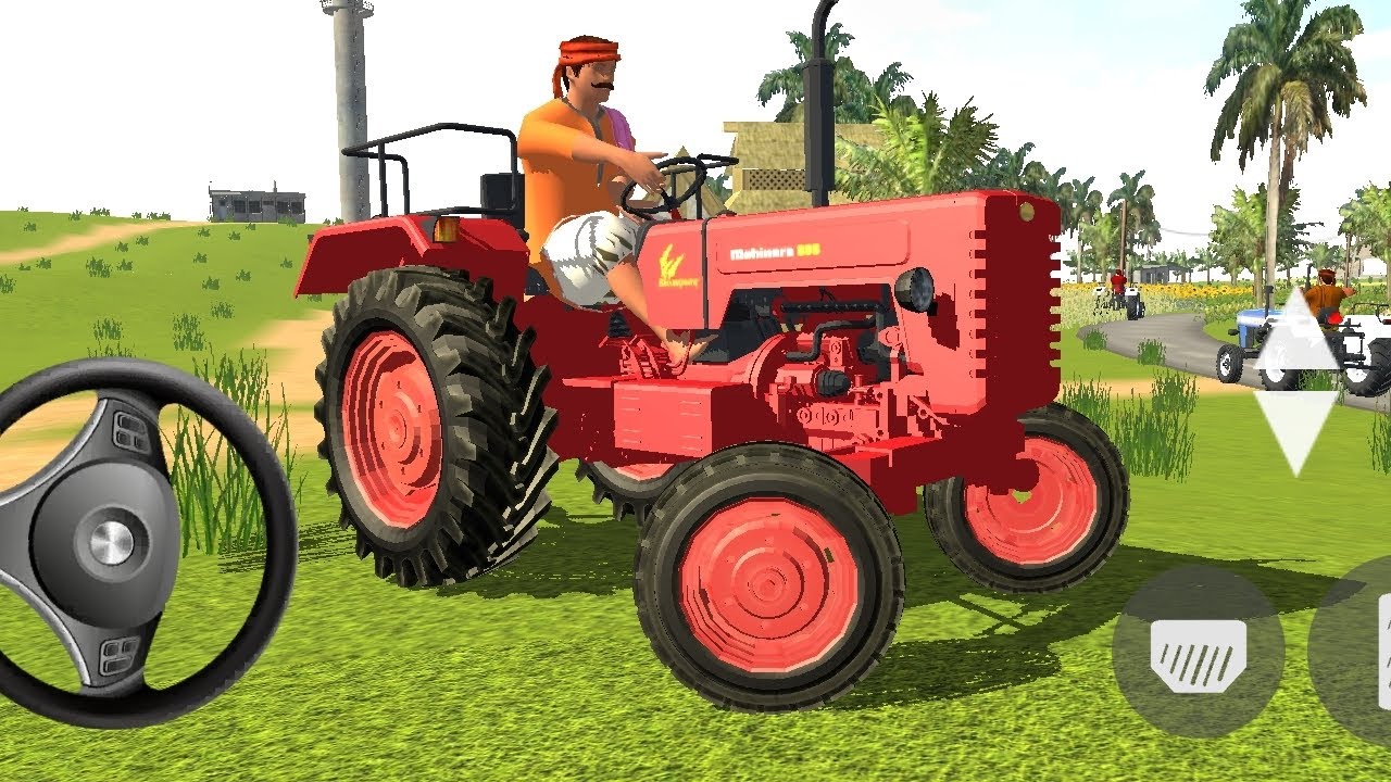TRANSPORTING tractordriving 3d#fs22 Mahindra tractor OffrodingAndroidgameplay#gta5 #gtavfarming #vir