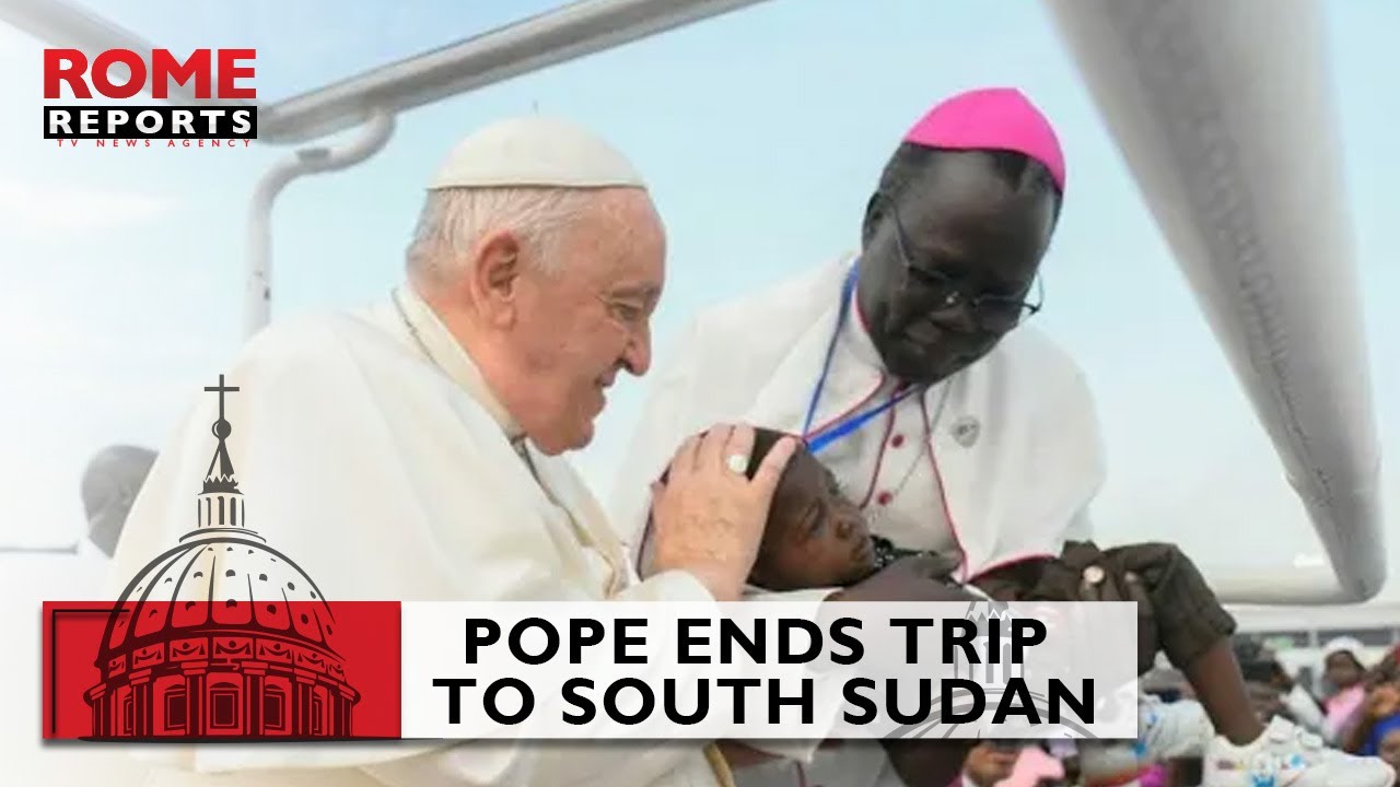 #PopeFrancis ends trip to South Sudan: 