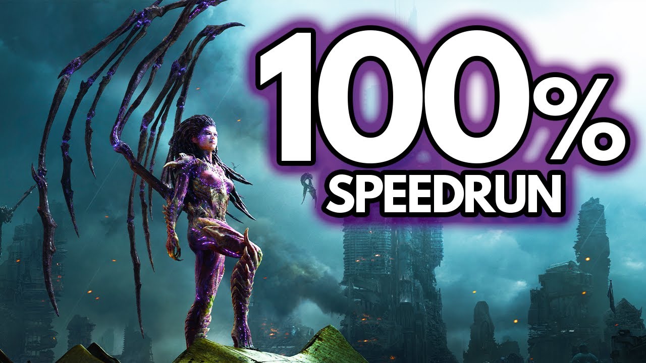 StarCraft 2 Heart of the Swarm Brutal 100% Speedrun