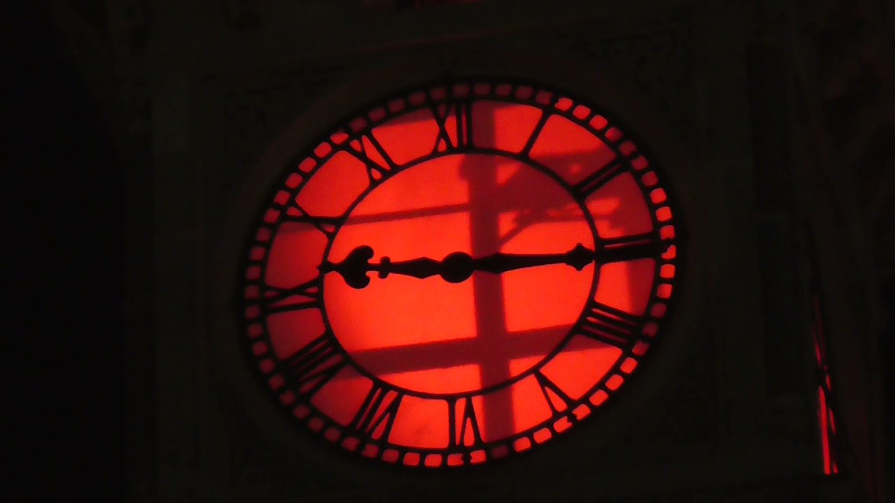 Albert Clock in Barnstaple, December 2019.
