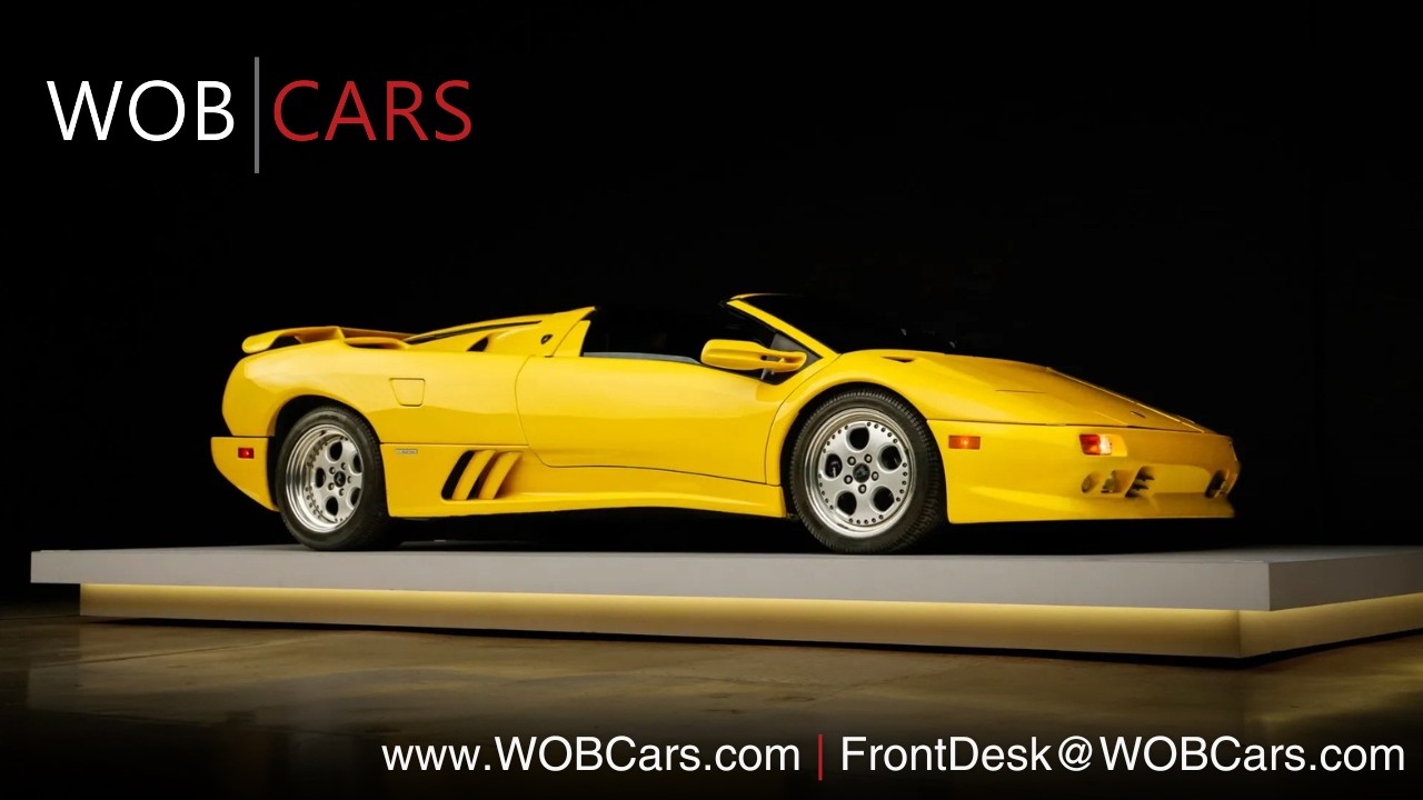 Drive Time in the 1997.5 Lamborghini Diablo VT Roadster! | WOB Cars