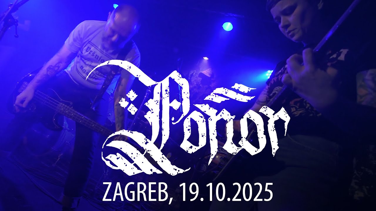 PONOR - Live in Zagreb / 19.10.2025 (FULL SET)