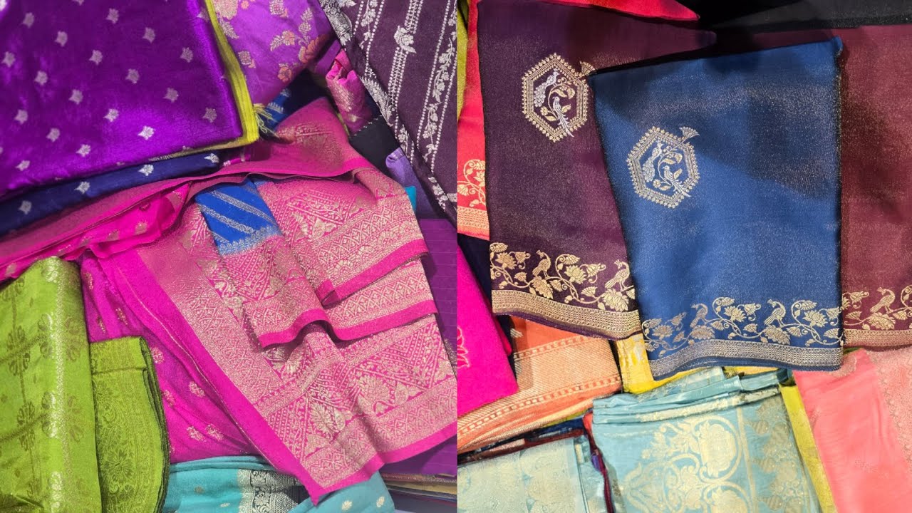 Premium silk sarees collection sale rate @SheerichaSilksaree 