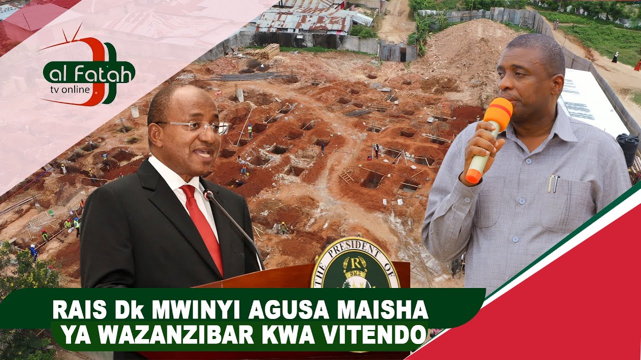 RAIS Dk MWINYI AGUSA MAISHA YA WAZANZIBAR KWA VITENDO