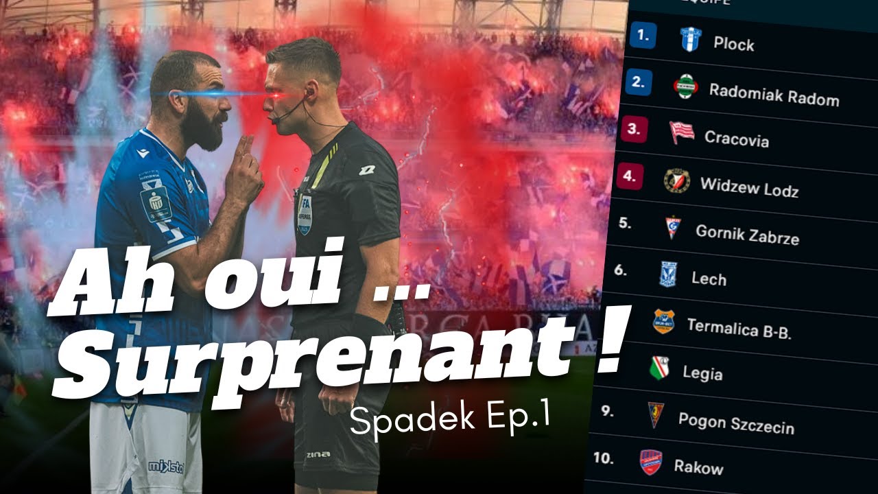 🤯 MAIS QUE FONT LES GROS ? Retour sur ce début d'Ekstraklasa 25/26 - Spadek S1 EP.1