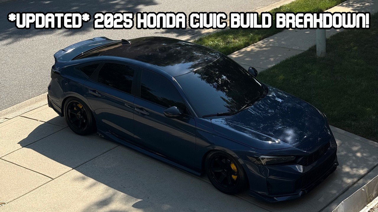 *UPDATED* 2025 11th Gen Honda Civic Sport 2.0L Build Breakdown (Mod List)