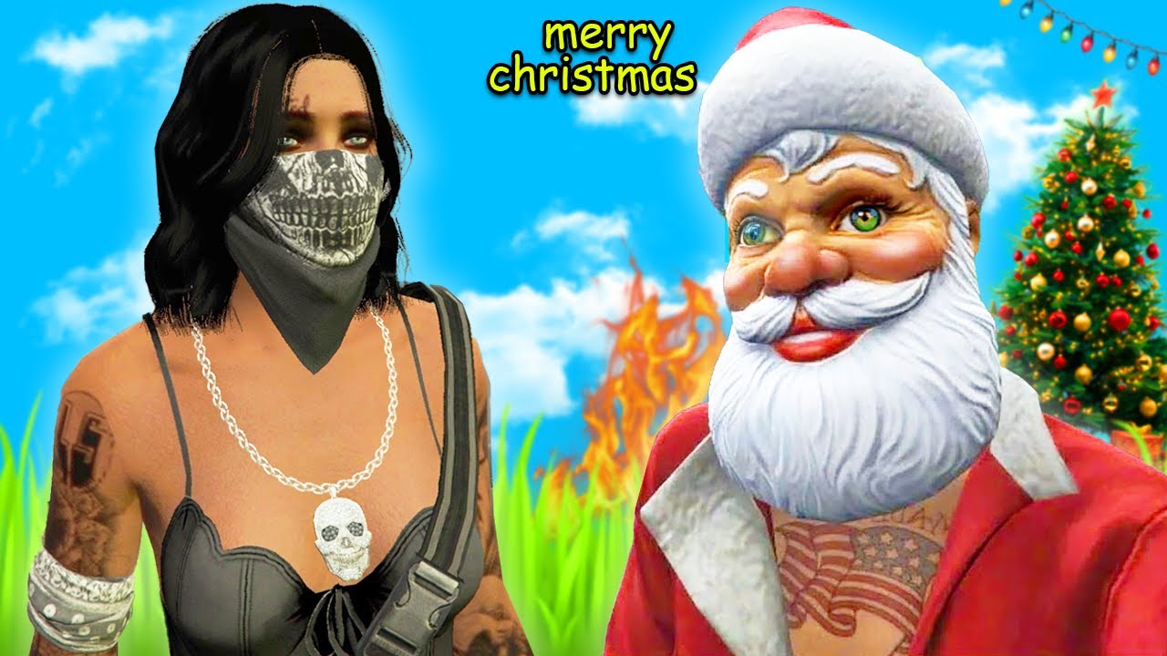 TROLLING SALTY ADMINS as SANTA&hellip; GTA 5 RP