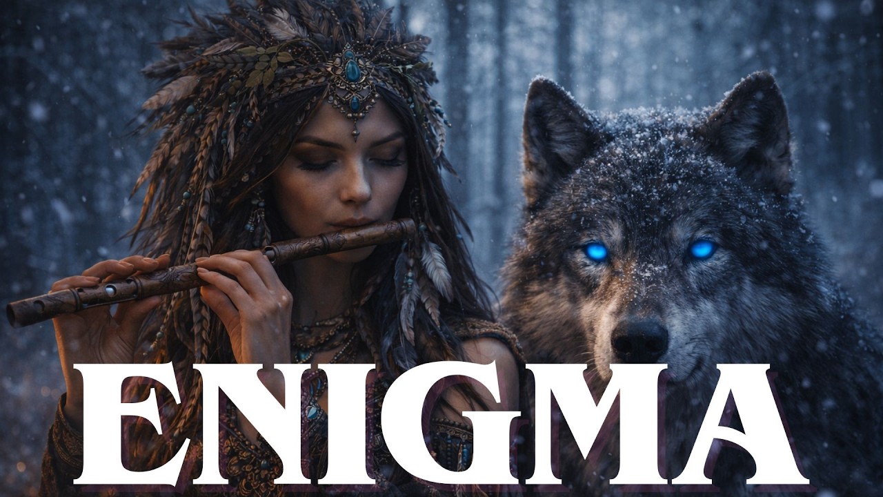 ENIGMA STYLE Native American Flute – Shamanic Meditation Journey with Tribal Flute Sounds
