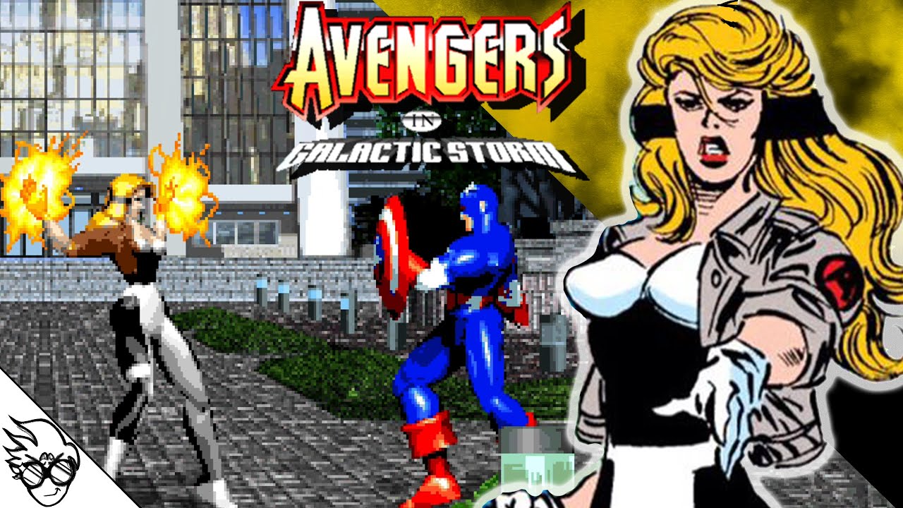 Avengers in Galactic Storm (Arcade / 1995) - Crystal (Crystalia Amaquelin) [Playthrough/LongPlay]