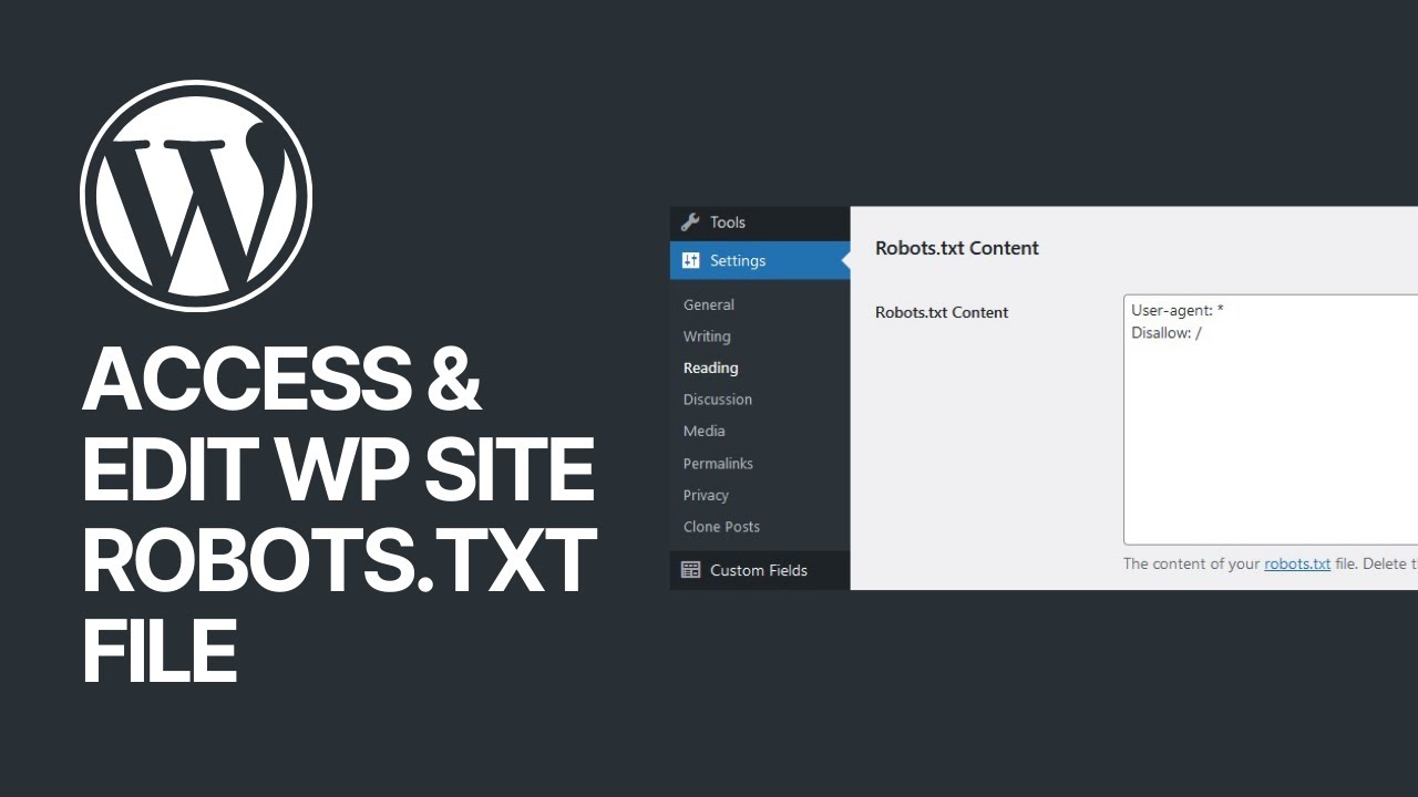 Как получить доступ к файлу robots.txt в WordPress и редактировать его бесплатно? 🤖