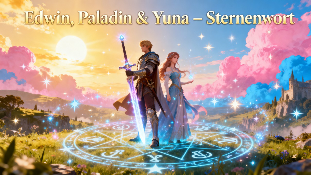Edwin, Paladin, und Yuna , Sternenwort #EchoCoreMusic#AtmosphericMetal #HeavyMetal