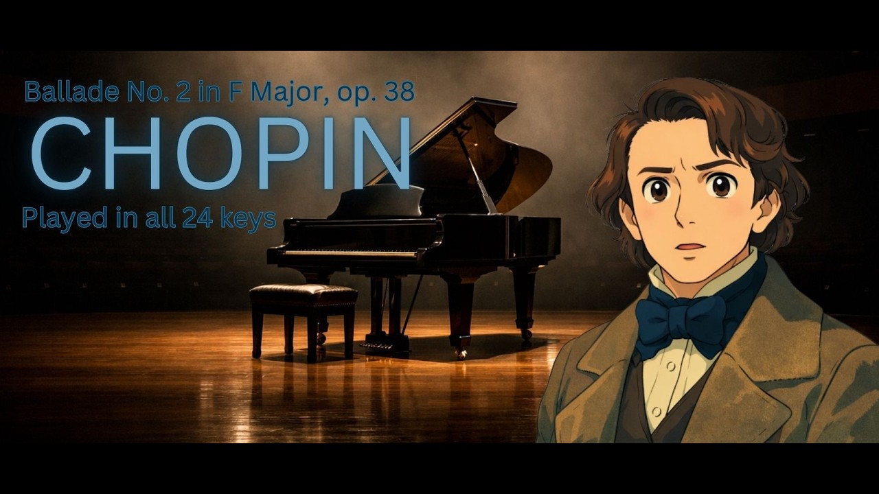 One Ballade, 24 Worlds | Chopin Op. 38 Reimagined