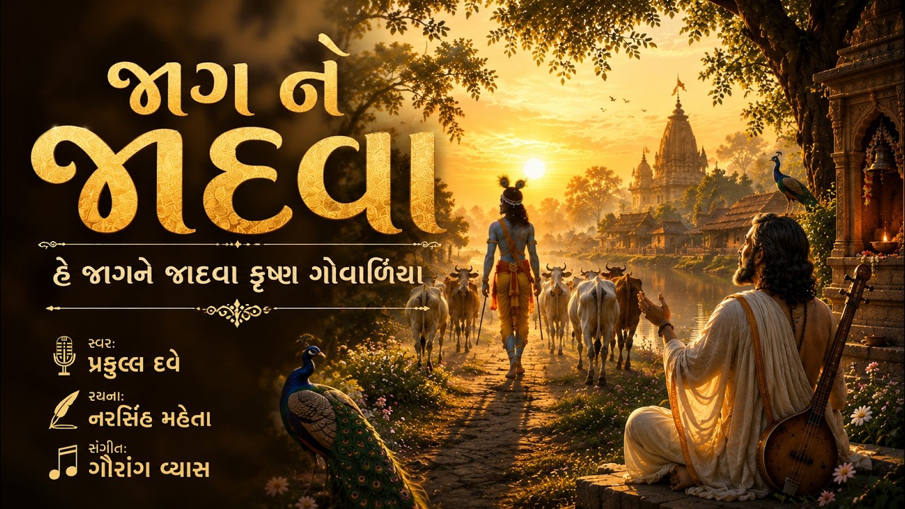 Jag Ne Jadva | જાગ ને જાદવા | Praful Dave | Narsinh Mehta Prabhatiya | Krishna Bhajan