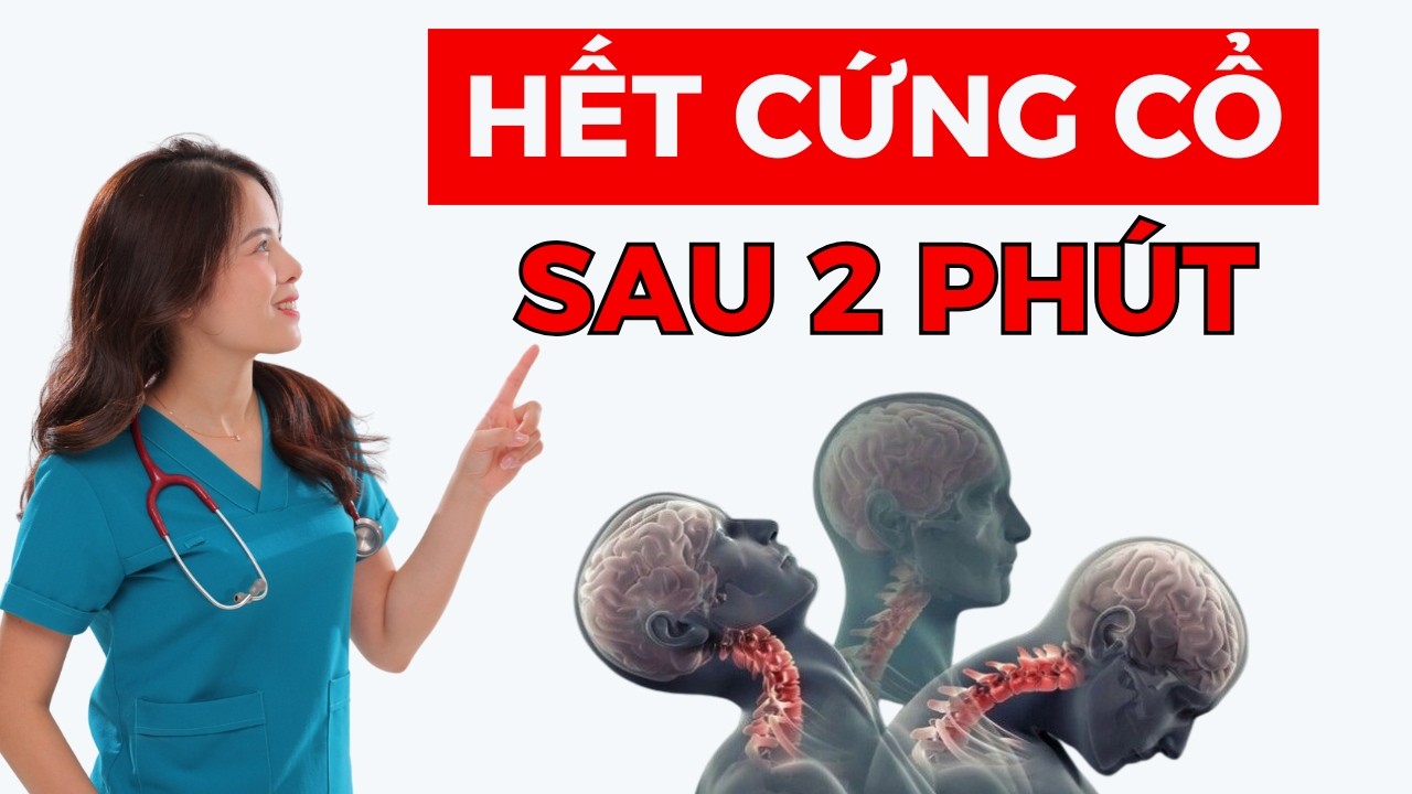 Chỉ cần 2 PHÚT, Cổ Vai Gáy nhẹ tênh như chưa từng đau | Dr Thùy Dung