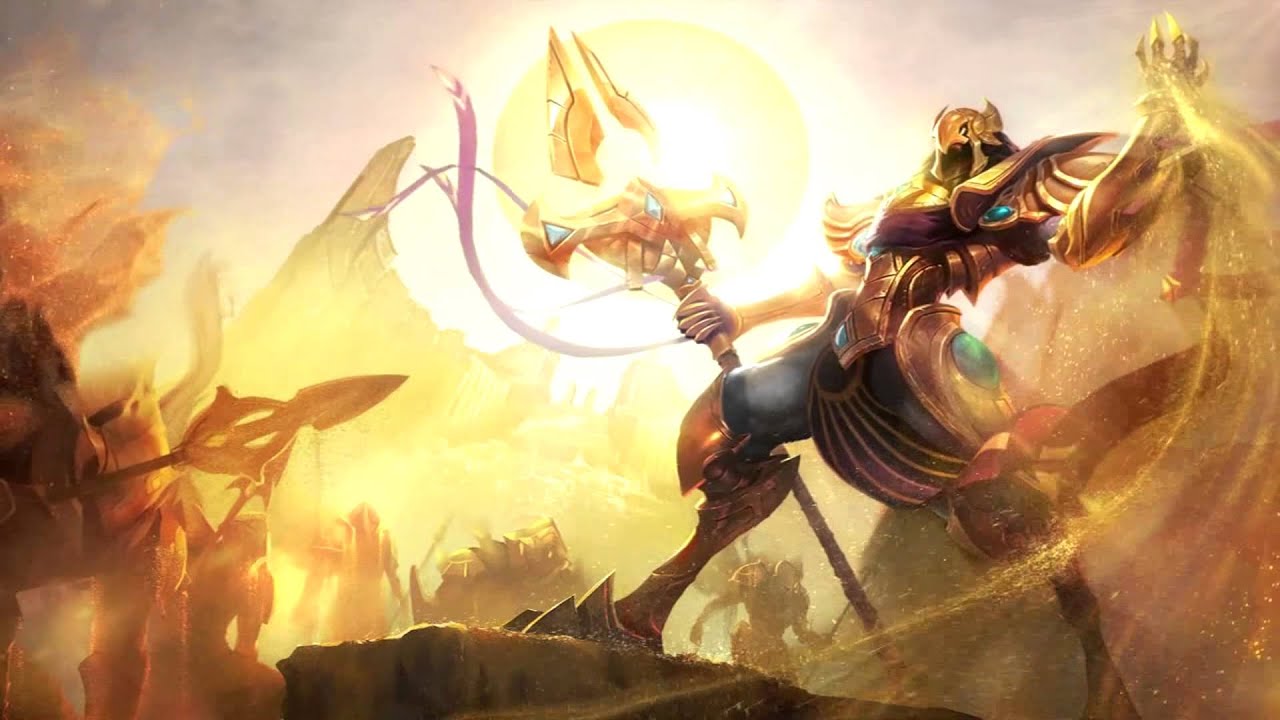 Azir Login Screen with Music - League of Legends
