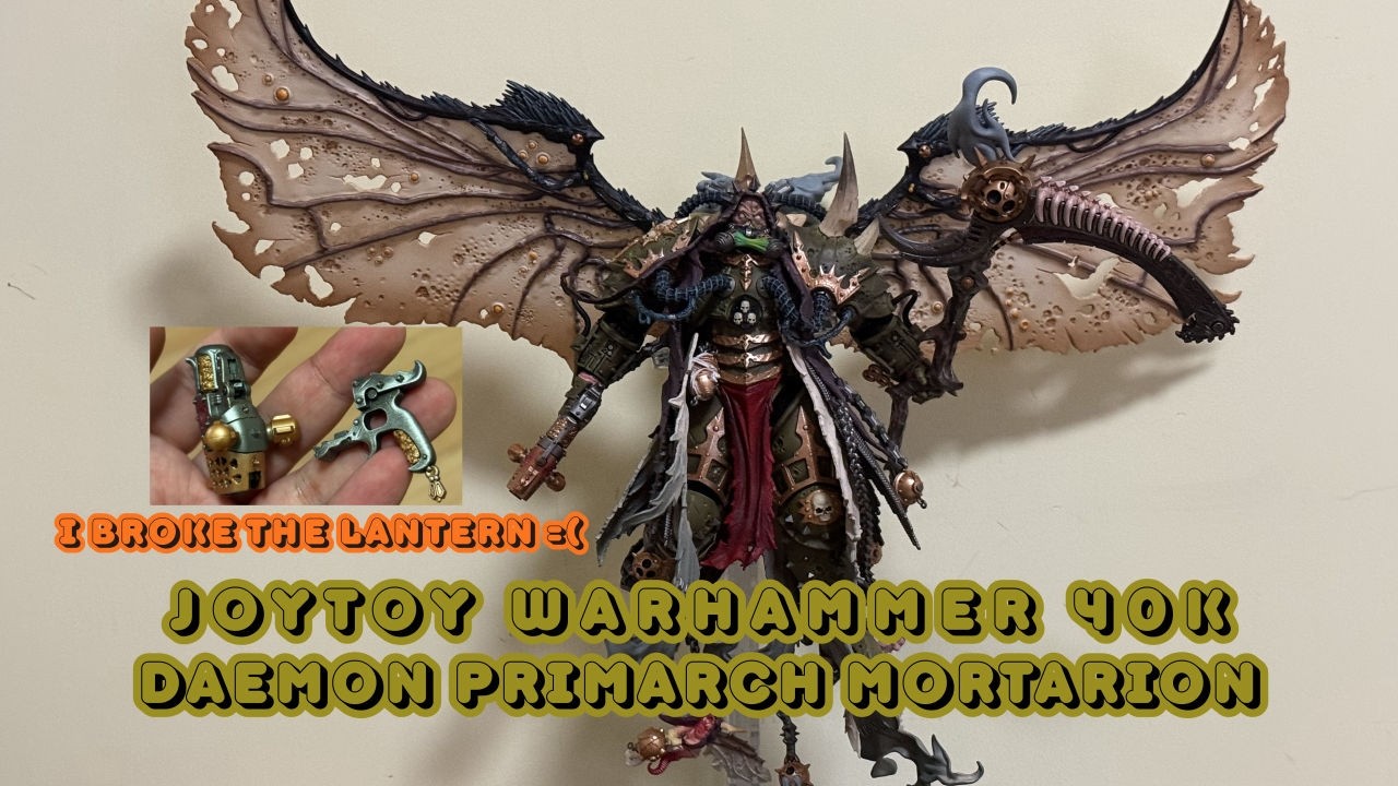 Joytoy Warhammer 40k Death Guard Daemon Primarch Mortarion